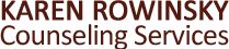 KAREN ROWINSKY Counseling Services - logo